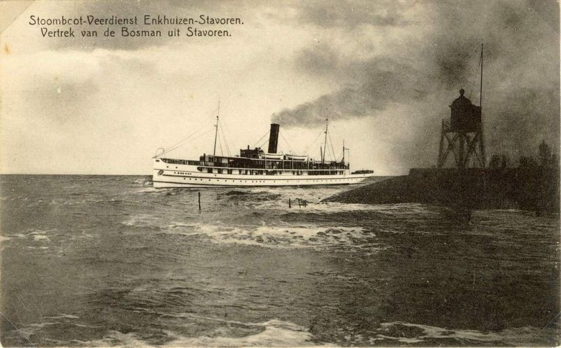 ss C. Bosman vertrek uit Stavoren